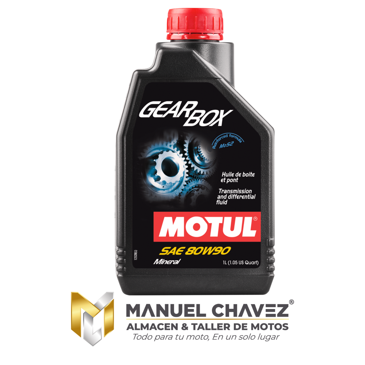 ACEITE MOTUL 80W90 TRANSMISION 2T/4T 150ML