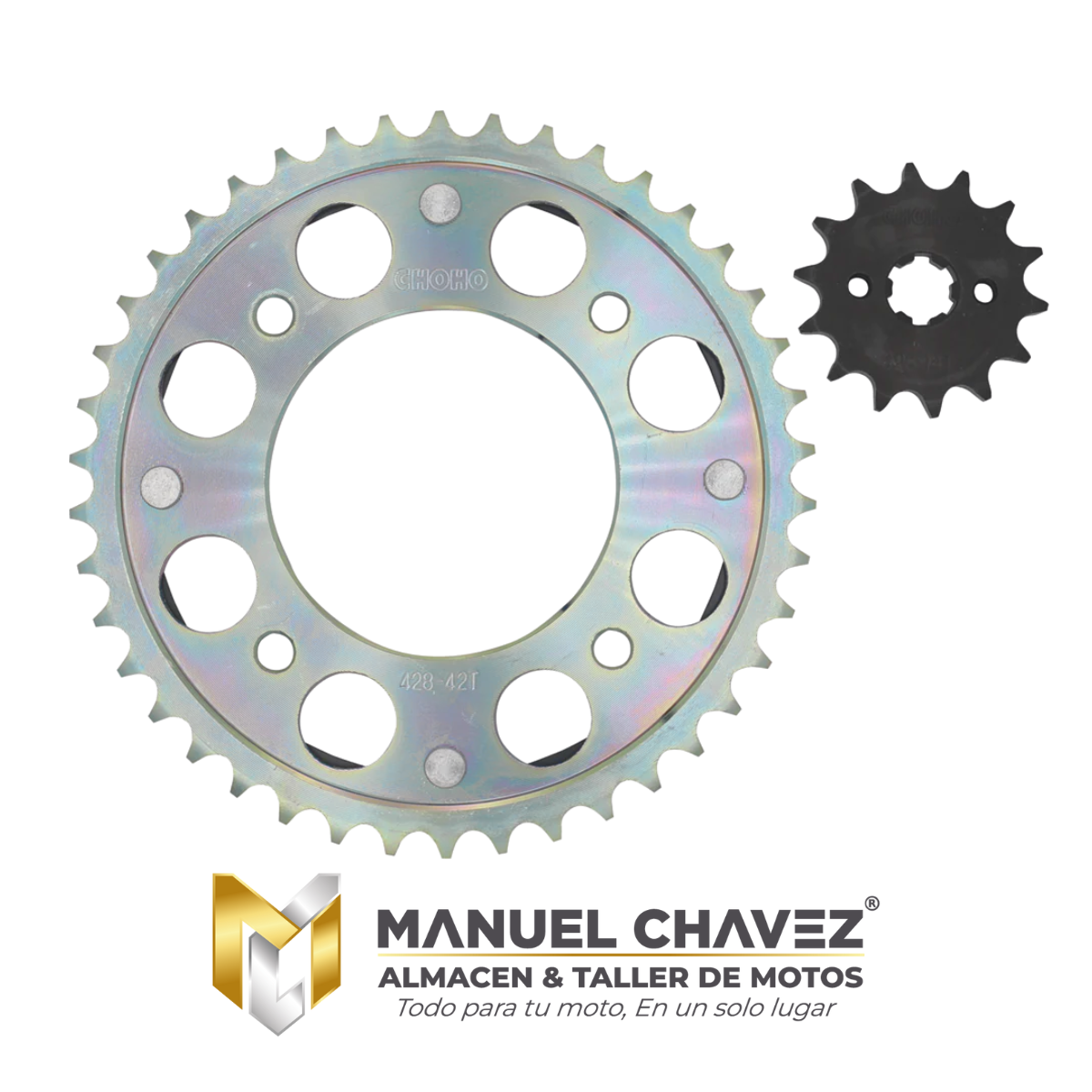 KIT ARRASTRE CB 110 428H/120L/42/14T CHOHO