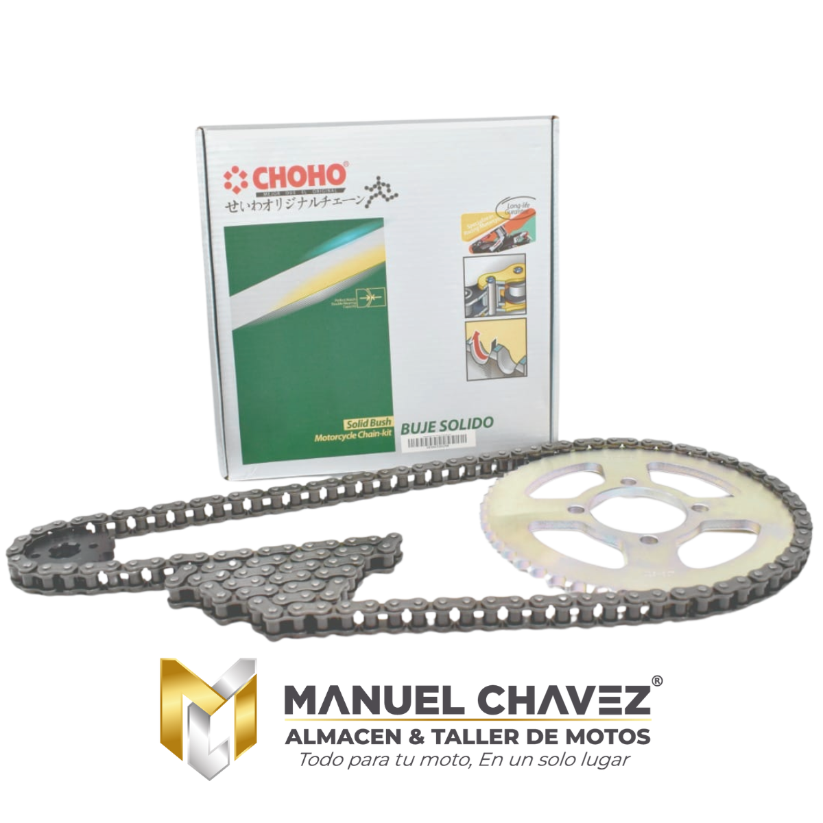 KIT ARRASTRE RTR 160 APACHE 44T/13T/428HS/132L CHOHO