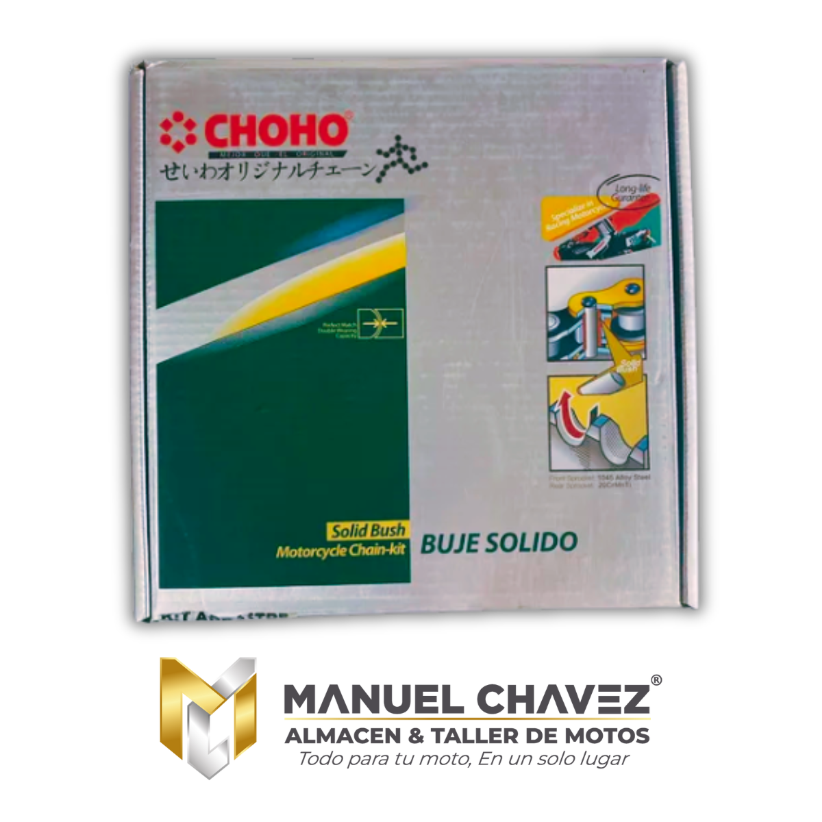 KIT ARRASTRE SZR 42T/14T/428HS/132L CHOHO