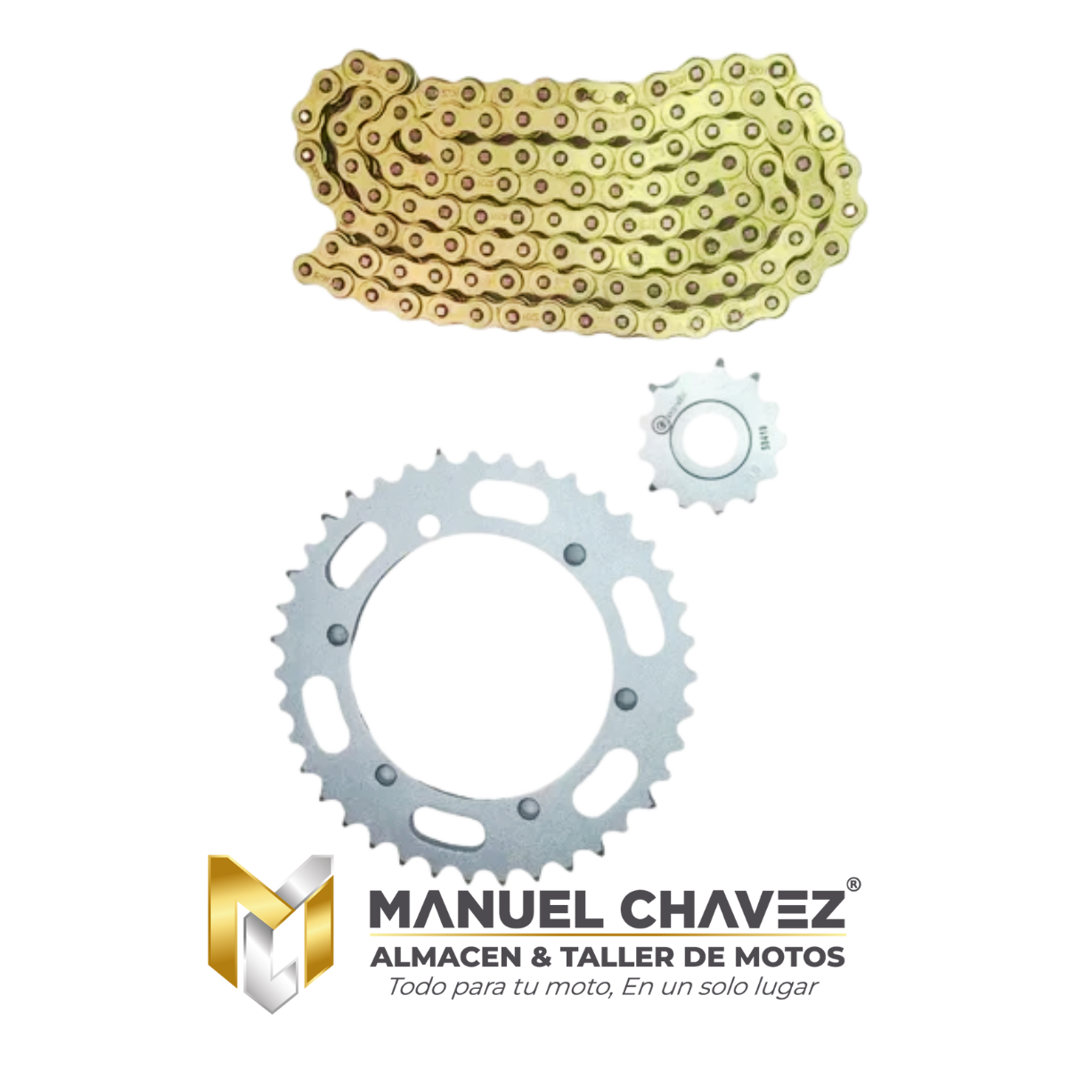 KIT ARRASTRE XTZ 250 6H DORADA CASSARELLA