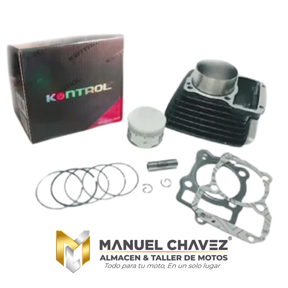 KIT CILINDRO PISTON AGILITY FLY 125 KONTROL AKT