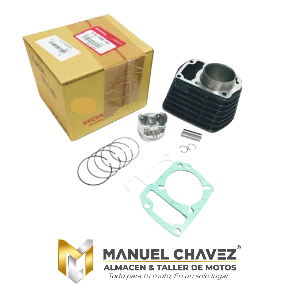 KIT CILINDRO PISTON CB 110 COMPLETO ORIG HONDA
