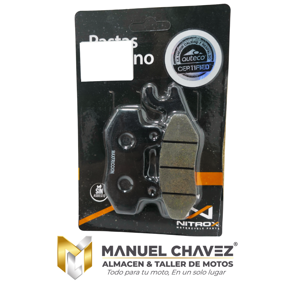 PASTILLA F/D DEL BEST 125/CBZ 160/RTR 160/180 MAX FRICCION