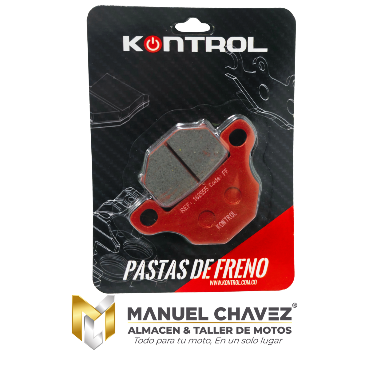 PASTILLA F/D DEL GN 125H KONTROL