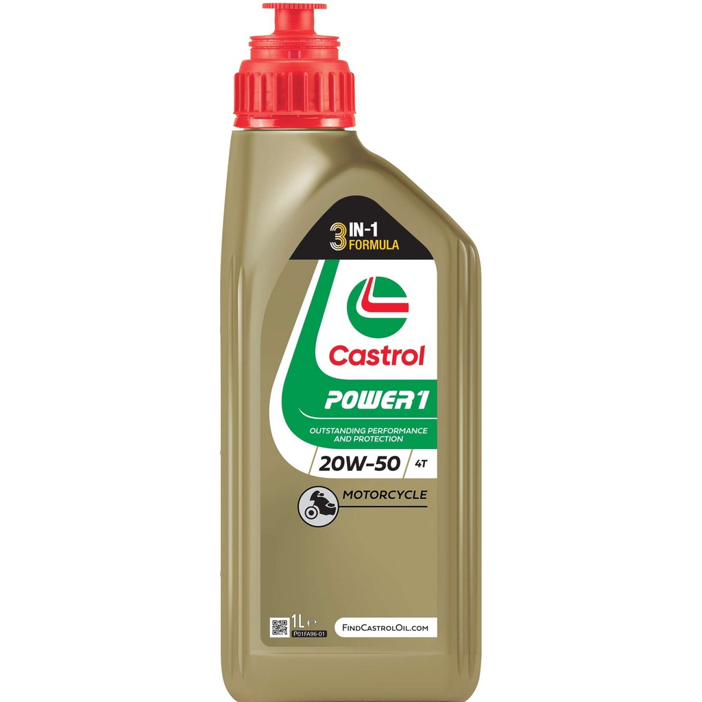 ACEITE CASTROL 20W-50 POWER-1 4T (1LT)
