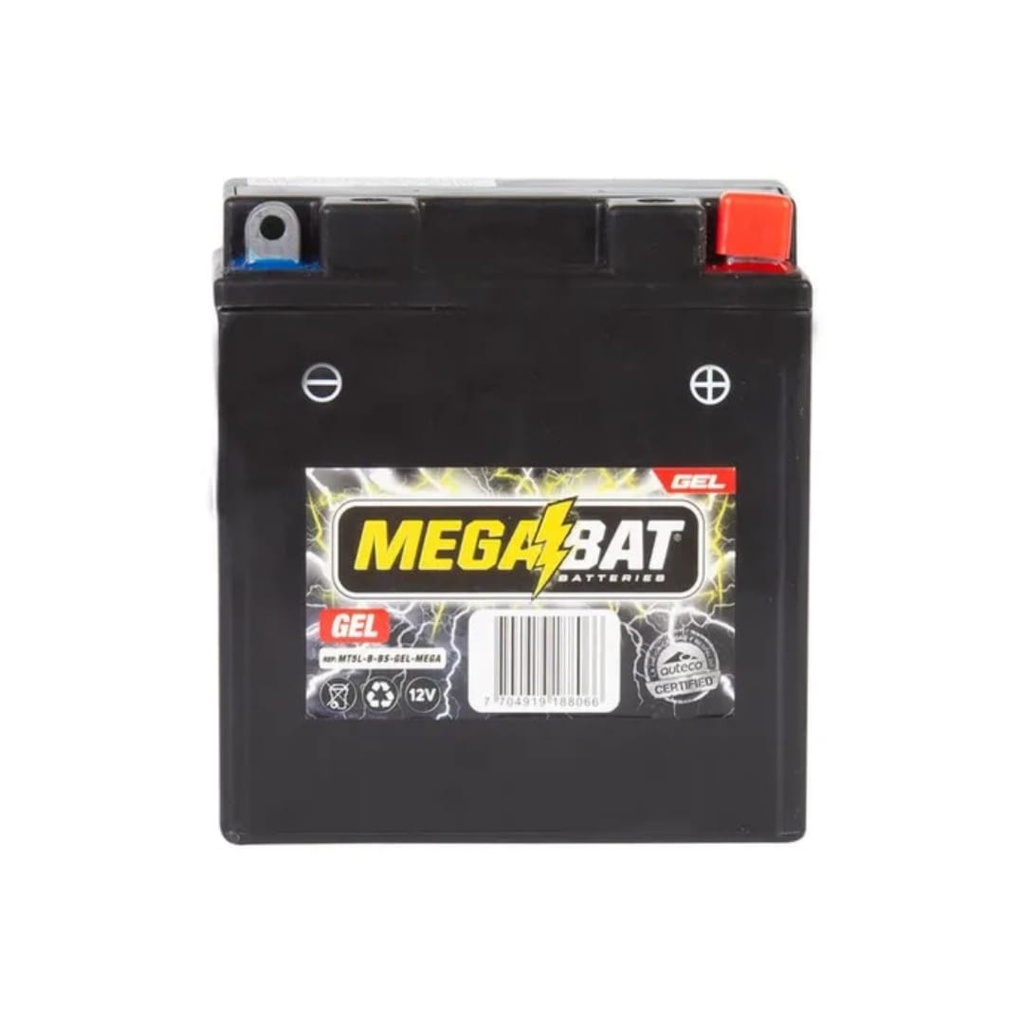 BATERIA MT5L-B-BS-GEL LIBERO-125,VICTORY ONE,CRYPTON-110,PULSAR-125N