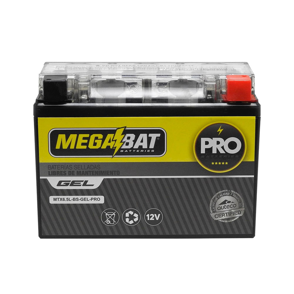 BATERIA YB7B-B,MRX-125,STORM-125,CBZ-160 (12N7B-BS-GEL) MEGABAT PRO