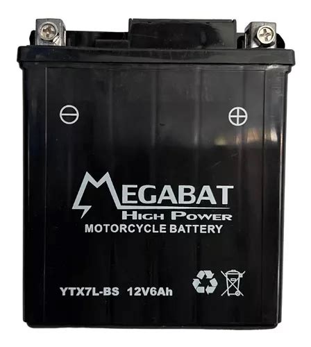 BATERIA YTX7L-BS ELITE-125 MEGABAT