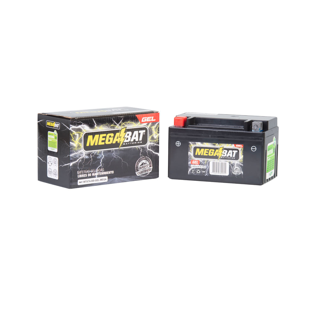 BATERIA MTX7A-BS GEL AGILITY-125 MEGABAT