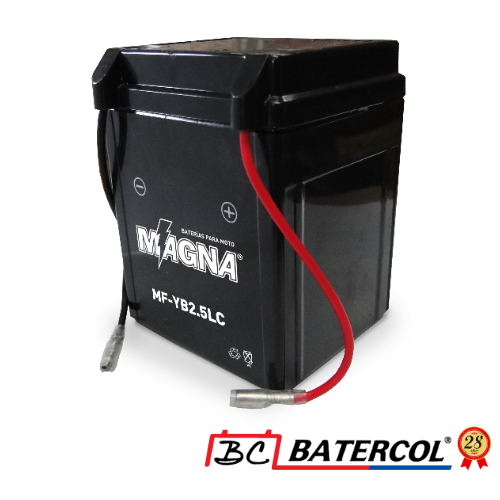 BATERIA YB2.5 L-BS BOXER CT,ECO-100+,ECO DELUXE,PLATINO-100 MAGNA