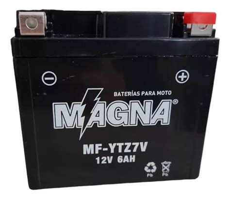 BATERIA YTZ7V NMAX 12V6AH 113M 70MM 120MMM MAGNA