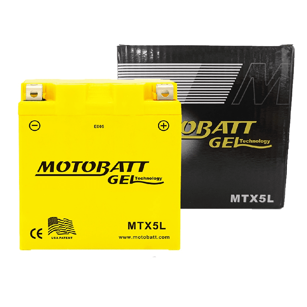 BATERIA MTX5L-BS 12V 5AH MEGABAT R15,HUNK-160,XR-190L MOBILITY
